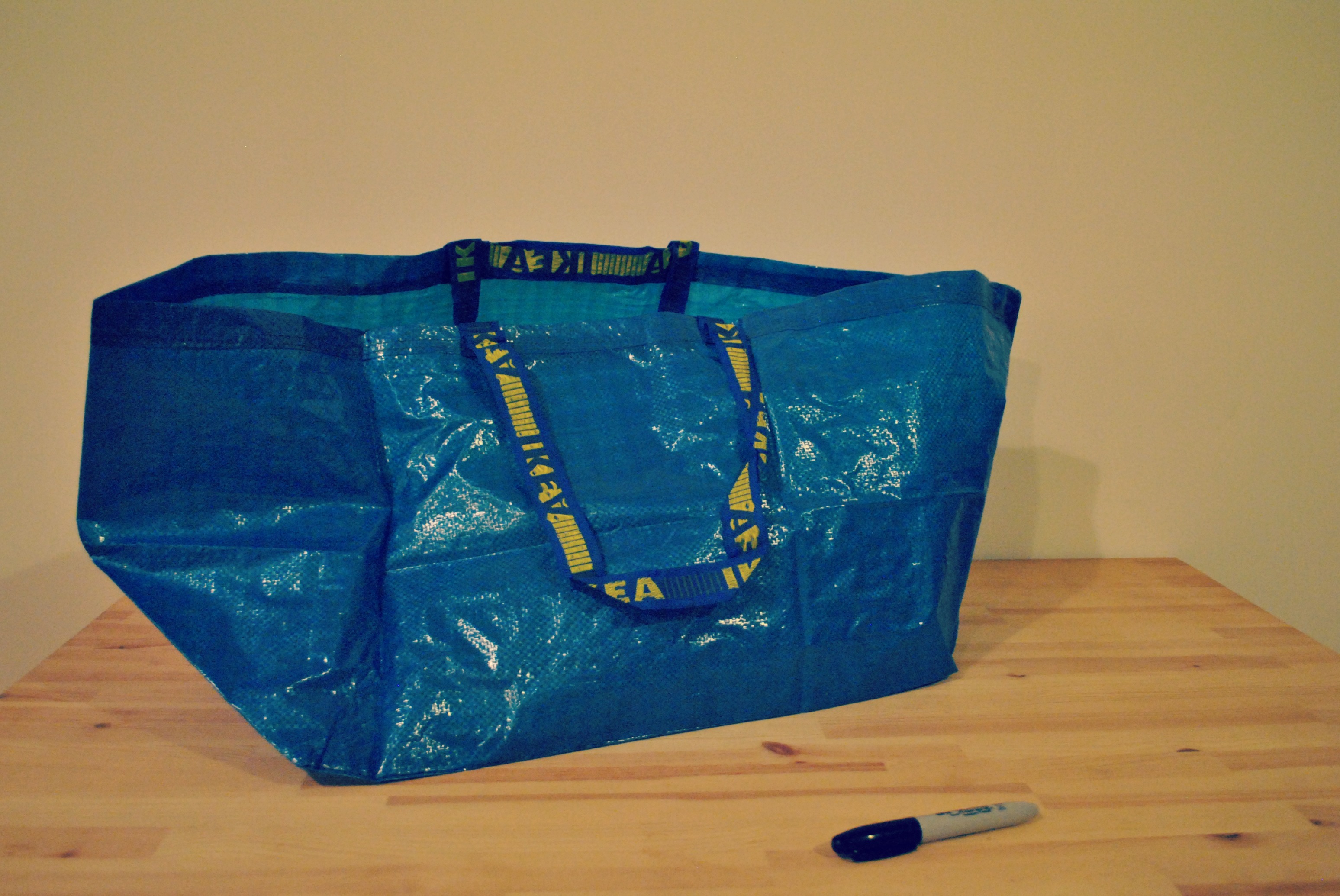 How to: the Sexy Ikea Bag Costume | The Sisters Oberth